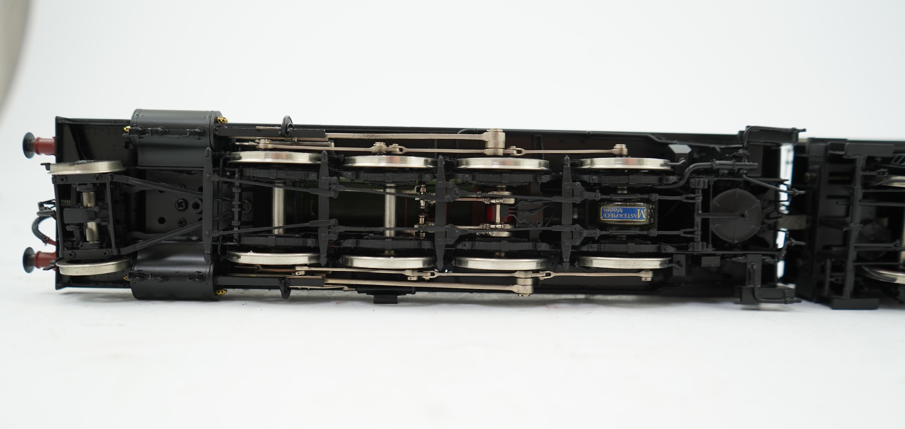 An 0 gauge Masterpiece Models model of GWR Class 28xx, 2884, 2-8-0 tender locomotive, powered for two rail operation, with original box.